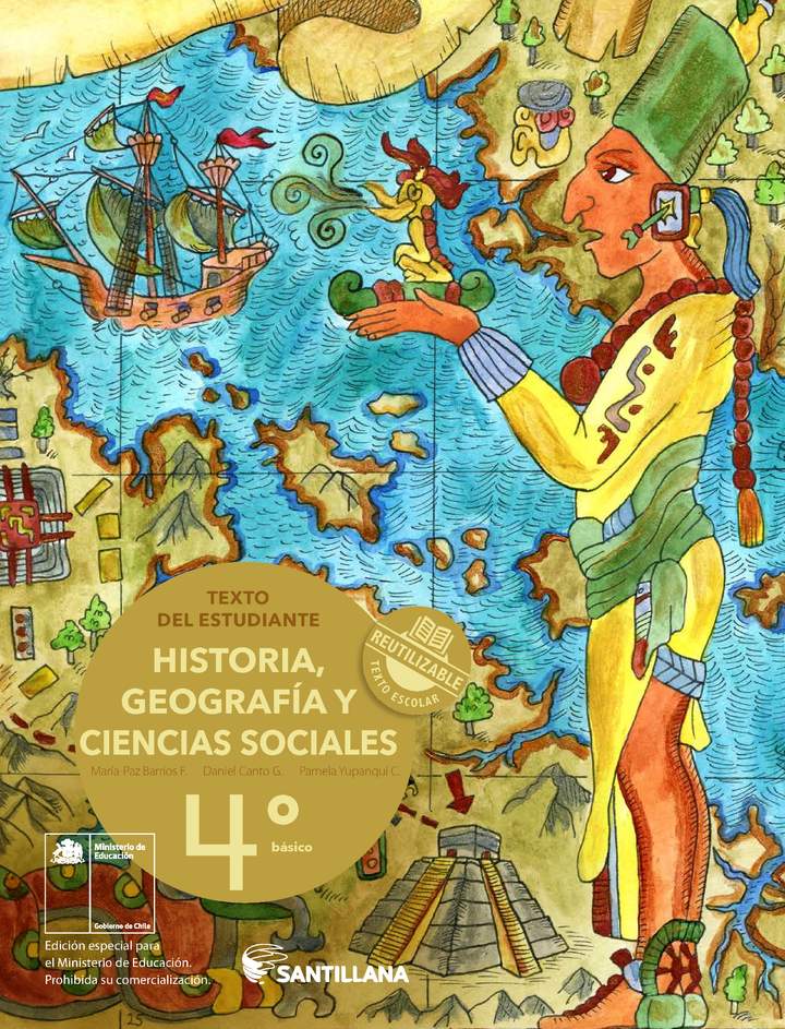Historia, Geografía y Ciencias Sociales 4° básico, Texto del estudiante - Fragmento de muestra Historia, Geografía y Ciencias Sociales 4° básico, Texto del estudiante - Fragmento de muestra