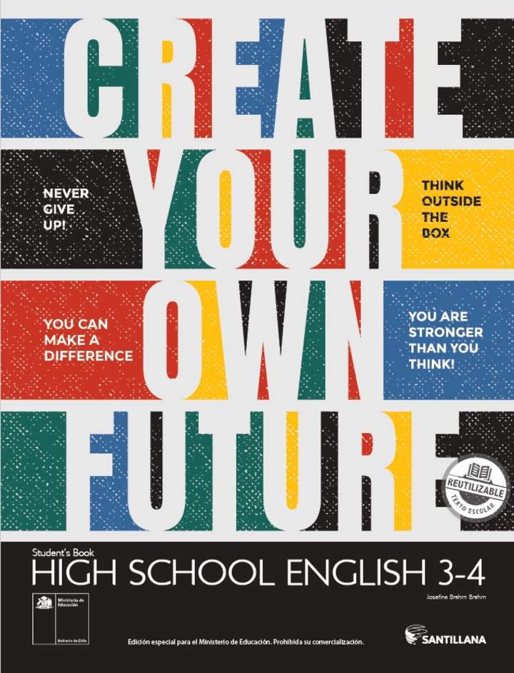 Inglés 3° y 4° medio. Student's Book - Portada Texto Inglés 3° y 4° medio. Student's Book - Portada Texto