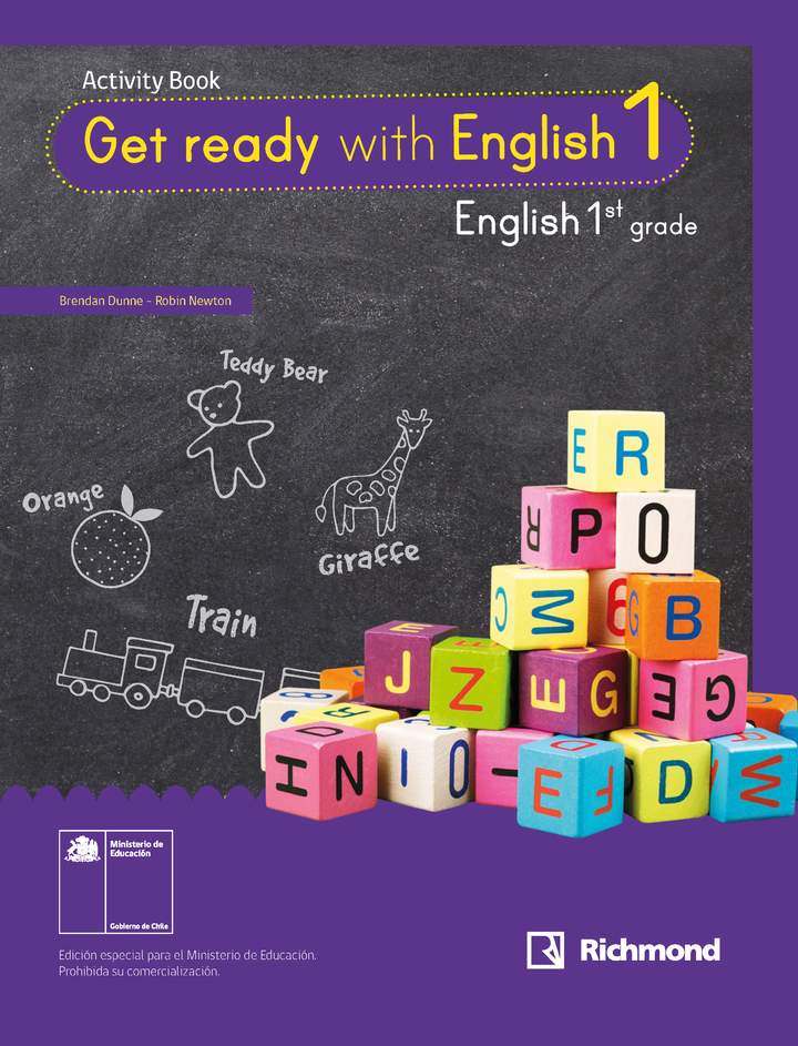 Inglés (Propuesta) 1º Básico, Activity Book - Fragmento de muestra Inglés (Propuesta) 1º Básico, Activity Book - Fragmento de muestra