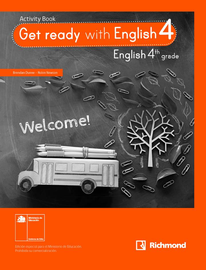 Inglés (Propuesta) 4º Básico, Activity Book - Fragmento de muestra Inglés (Propuesta) 4º Básico, Activity Book - Fragmento de muestra