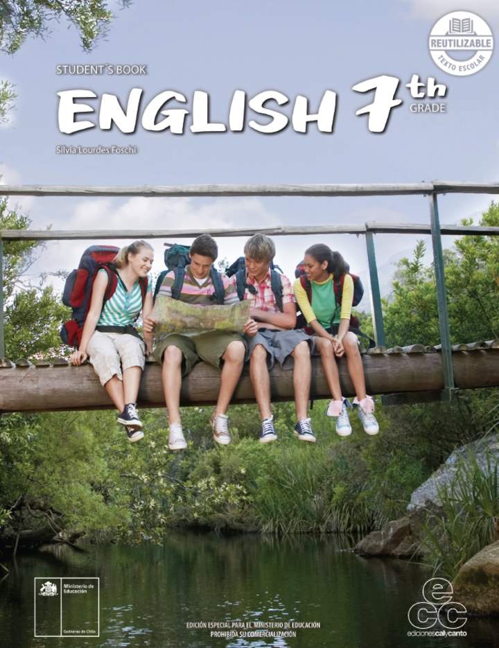 Inglés 7º Básico, Student´s Book - Portada de texto