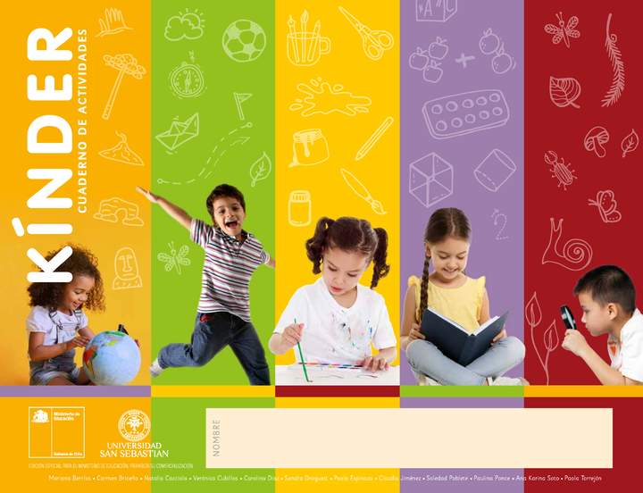 NT2 o Kínder, Cuaderno de Actividades - Fragmento de muestra NT2 o Kínder, Cuaderno de Actividades - Fragmento de muestra