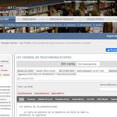 Ley de telecomunicaciones Ley de telecomunicaciones