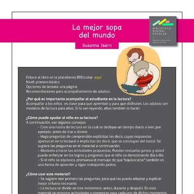 Plan lector 1° básico La mejor sopa del mundo Plan lector 1° básico La mejor sopa del mundo