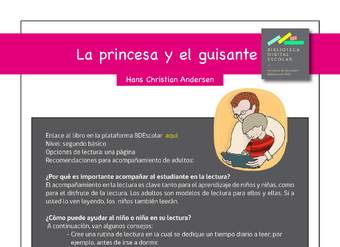 Plan lector 2° básico La princesa y el guisante Plan lector 2° básico La princesa y el guisante