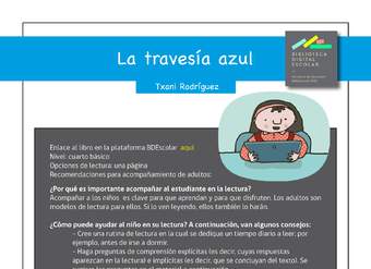 Plan lector 4° básico La travesía azul Plan lector 4° básico La travesía azul