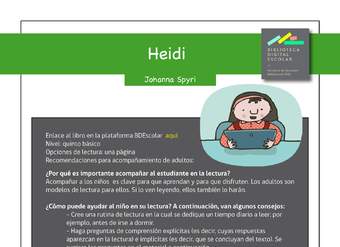 Plan lector 5° básico Heidi Plan lector 5° básico Heidi