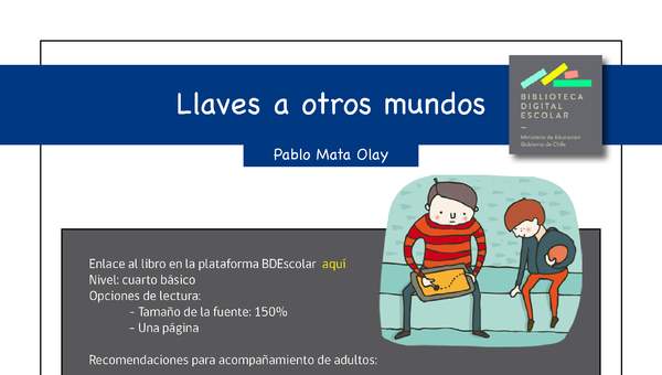 Plan lector 6° básico Llaves a otros mundos Plan lector 6° básico Llaves a otros mundos