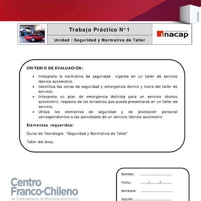 Normativa de taller Normativa de taller