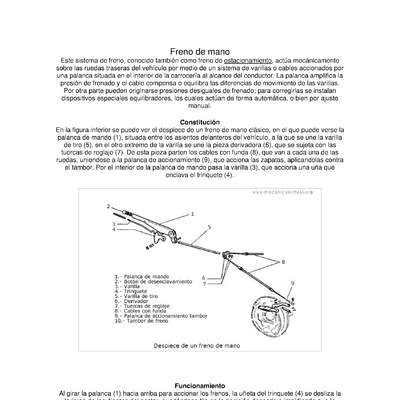 Fenos auxiliares Fenos auxiliares