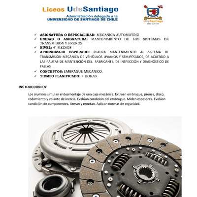 Embrague mecánico Embrague mecánico