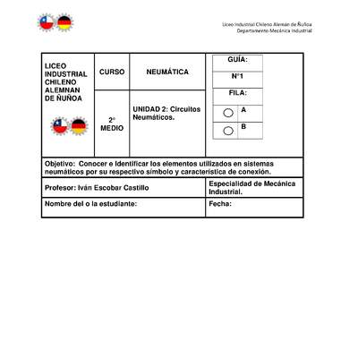 Guía N°1 simbologia Neumática Guía N°1 simbologia Neumática