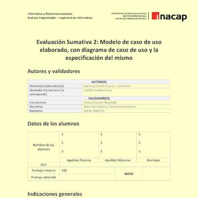 Programación orientada a objetos 07 TIDS03_U2_ES2 Programación orientada a objetos 07 TIDS03_U2_ES2