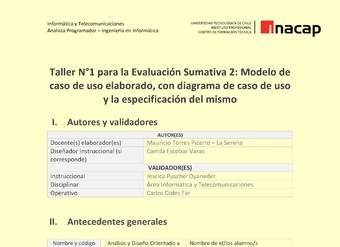 Programación orientada a objetos	05 TIDS03_U2_T1 Programación orientada a objetos	05 TIDS03_U2_T1