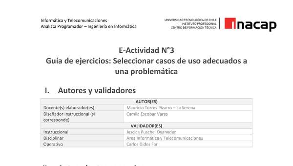 Programación orientada a objetos	06 TIDS03_U2_EA3 Programación orientada a objetos	06 TIDS03_U2_EA3