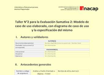 Programación orientada a objetos	07 TIDS03_U2_T2_V2 Programación orientada a objetos	07 TIDS03_U2_T2_V2