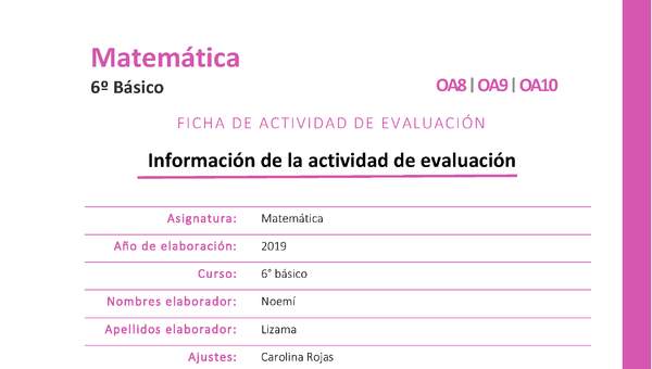 MA06OA09-OA10-OA08 MA06OA09-OA10-OA08