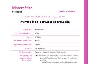 MA06OA09-OA10-OA08 MA06OA09-OA10-OA08