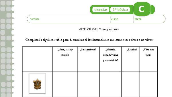 Vivo o no vivo Vivo o no vivo