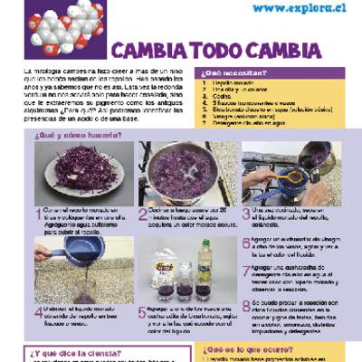 Cambios en la materia Cambios en la materia