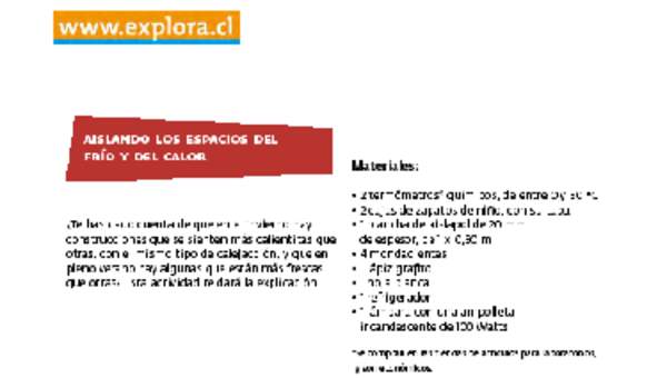 Conducción térmica Conducción térmica