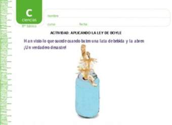 Aplicando la ley de Boyle Aplicando la ley de Boyle