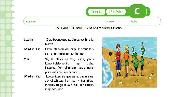 Descubriendo los microplásticos Descubriendo los microplásticos