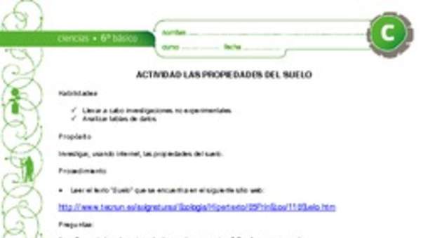 Propiedades del suelo Propiedades del suelo