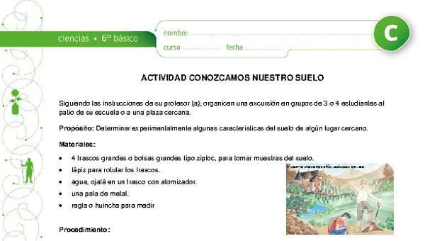 Conozcamos nuestro suelo Conozcamos nuestro suelo