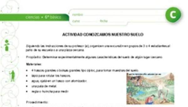 Conozcamos nuestro suelo Conozcamos nuestro suelo