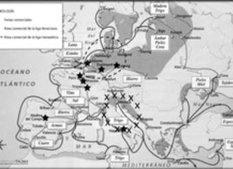 Rutas comerciales baja Edad Media Rutas comerciales baja Edad Media