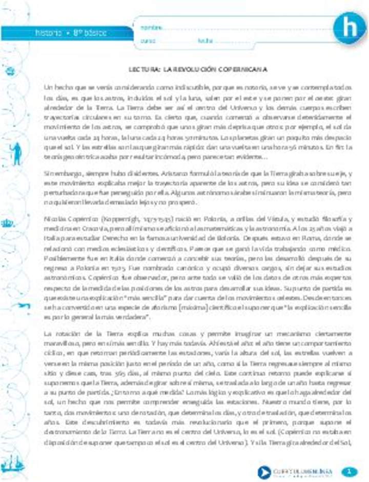 Revolución copernicana Revolución copernicana