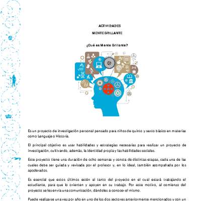 Proyecto Mente Brillante Proyecto Mente Brillante