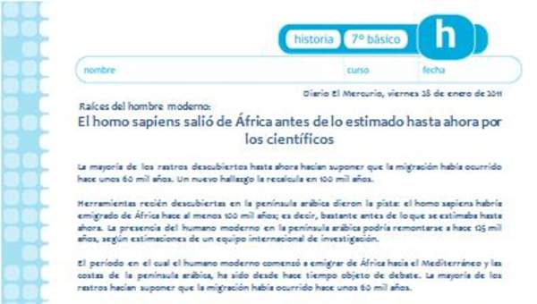 Expansión del Homo Sapiens Expansión del Homo Sapiens