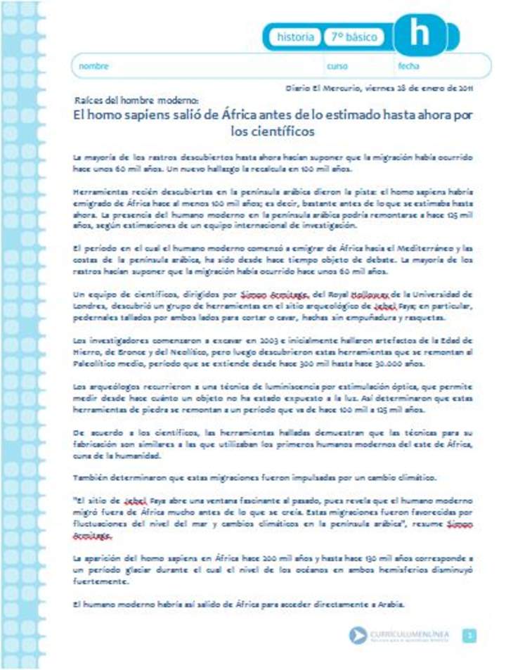 Expansión del Homo Sapiens Expansión del Homo Sapiens