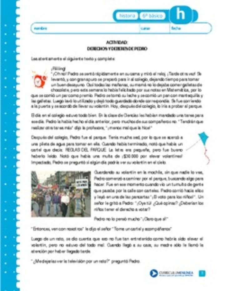 Derechos y deberes Derechos y deberes