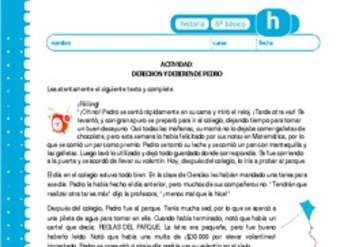 Derechos y deberes Derechos y deberes