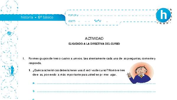 Elección de la directiva Elección de la directiva