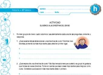 Elección de la directiva Elección de la directiva