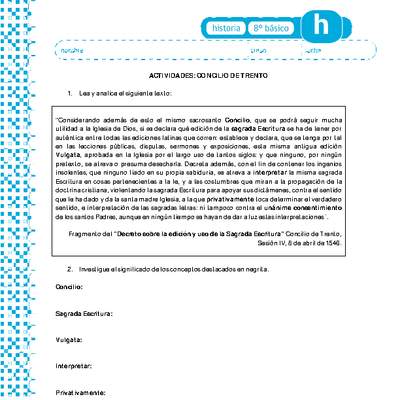 Concilio de Trento Concilio de Trento