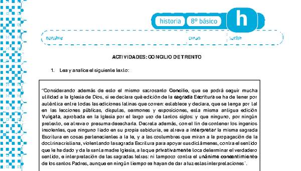 Concilio de Trento Concilio de Trento