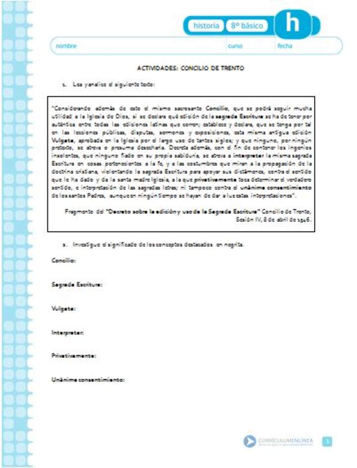 Concilio de Trento Concilio de Trento