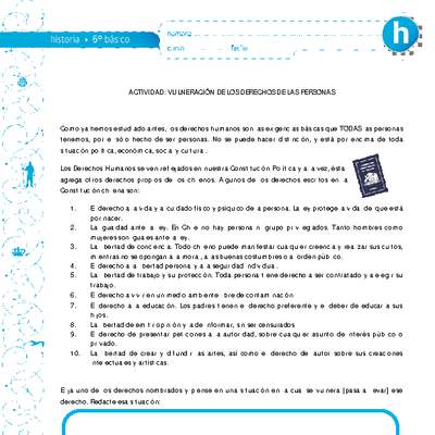 Vulneración de los derechos humanos Vulneración de los derechos humanos