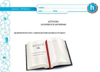 Los derechos de las personas Los derechos de las personas