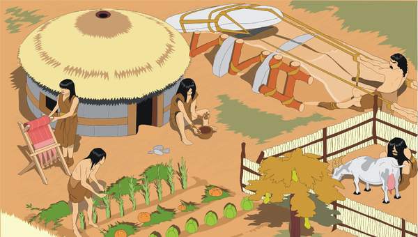 Escena Neolítico Escena Neolítico