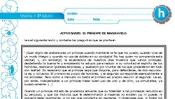 El príncipe de Maquiavelo El príncipe de Maquiavelo