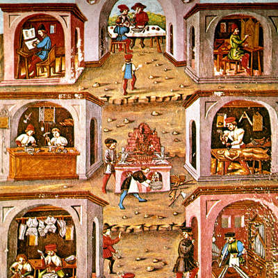 Oficios Edad Media Oficios Edad Media