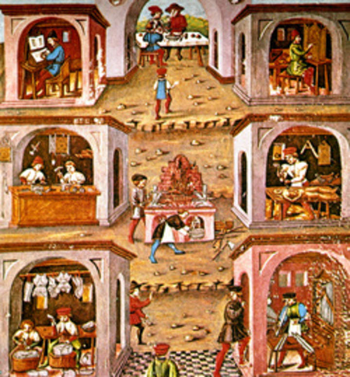 Oficios Edad Media Oficios Edad Media