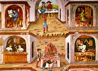 Oficios Edad Media Oficios Edad Media