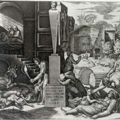 Grabado peste negra Grabado peste negra